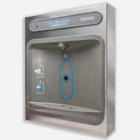 Drinking Water Bottle Refill Station Stainless Steel Surface Mount